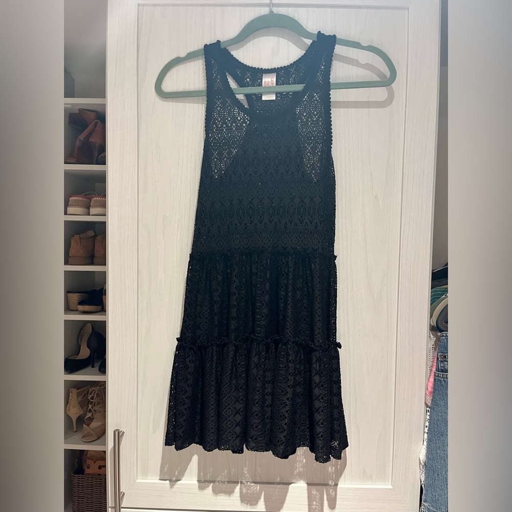 Cat & Jack Black Kids Swim Coverup